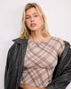 Afbeelding van Nova Top in Nude Sketchy Stripe