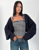Afbeelding van Nuria Shrug in Navy