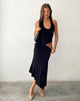 Afbeelding van Oceane Halterneck Top in Zwart Textured Crochet