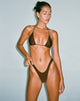 afbeelding van Farida Bikinibroekje in Shimmer Brown