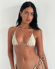 Afbeelding van Pami Bikini Top in Nude met enkele kraal