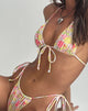 Afbeelding van Pamita Bikinitop in Roze Abstract Bloemig Swim
