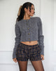 Afbeelding van Picu Shorts in Navy en Mosterdruitjes