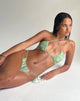 Afbeelding van Yessy Bikinitop in Abstract Paisley Groen
