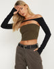 Afbeelding van Eloa Shrug Top in Zwart