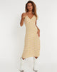 Afbeelding van Lisheva Midi Dress in Daisy Chain Cream