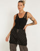 Afbeelding van Ryushi Mini Dress in Zwart
