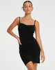 Afbeelding van Revati Mini Dress in Zwart