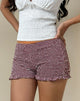 Afbeelding van Ritala Short in Mini Gingham Wijn