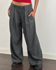 Afbeelding van Rivela broek met band in grijs
