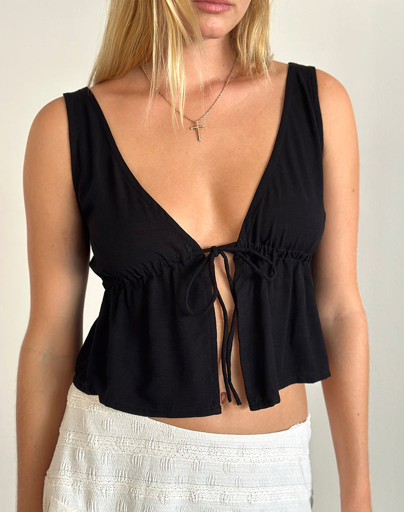 Rolia Cami Top in Zwart