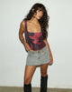 Afbeelding van Roxe Top in Digi Bloem Rood