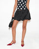 Afbeelding van Hojiso Puffball Mini Rok in Zwart