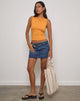 Afbeelding van Runaba Rugloze Tank Top in Verbleekt Oranje