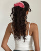 Afbeelding van Scrunchie in Rood Gingham met Kant