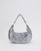 Afbeelding van Pailletten Hobo Tas in Zilver