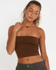 Afbeelding van Shae Bandeau Top in Cacao