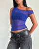 Afbeelding van Sohan Top in Sheer Texture Blue