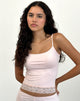 Afbeelding van Vikha Vest Top in Soft Jersey Roze