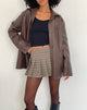 Afbeelding van Walta Jacket in PU Truffelbruin
