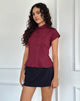 Afbeelding van Wilmot Blouse in Bourgondische Popeline
