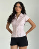 Afbeelding van Wilmot Blouse in lichtroze popeline