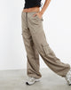 beeld van MOTEL X JACQUIE Xander Cargo Broek in Cotton Drill Taupe