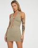 Afbeelding van Yajoh Mini Dress in London Fog