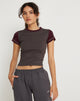Afbeelding van Sivan Tee in Beluga Oxblood Cloudburst