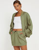 Afbeelding van Yuu Shell Jacket in Zilvergroen