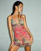 Afbeelding van Denila Bodycon Dress in Festival Print