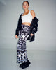 Afbeelding van Tsuna Maxi rok in Mono Doodle Zwart