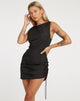 Afbeelding van Ajime Mini Dress in Parachute Zwart