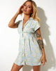 Afbeelding van Arte Mini Dress in Washed Out Pastel Floral