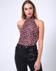 Afbeelding van Baja Bodice in Pink Cheetah