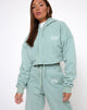 Afbeelding van Roky Hoodie in Seafoam Angelo Embro