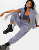 Afbeelding van Basta Jogger in Charcoal Wash Angel Energy Wings