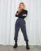 Afbeelding van Basta Jogger in Black Wash Cherubijn LAmour Label Embro