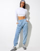 Afbeelding van Basta Jogger in gewassen blauw Angel Energy Wings