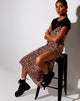 Afbeelding van Batis Maxi Dress in Herfstbloesem