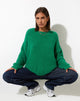 Afbeelding van Bondy Trui in gebreid Kelly green
