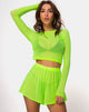 Afbeelding van Boris Short in Fluo Geel Net