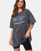 Afbeelding van Sunny Kiss Tee in Stone Wash met Angelo
