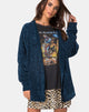 Afbeelding van Vriendjesvest in Chenille Blauw