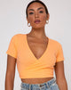 Afbeelding van Bria Top in Rib Cantaloupe