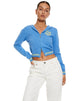 Afbeelding van MOTEL X BARBARA Nakita Hoodie in Blue Hibiscus