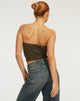 Afbeelding van Chae Bandeau Top in Olijf