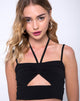Afbeelding van Chateau Crop Top in Zwart