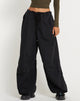 Afbeelding van Chute Broek in Microfiber Zwart