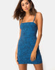 Afbeelding van Cinelle Jurk in Wild Cat Blauw
